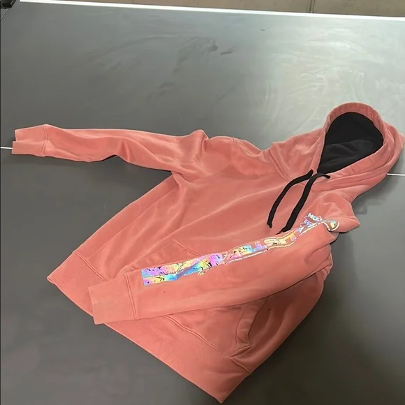 Hollister Pink Mens Hoodie - Picture 5 of 6